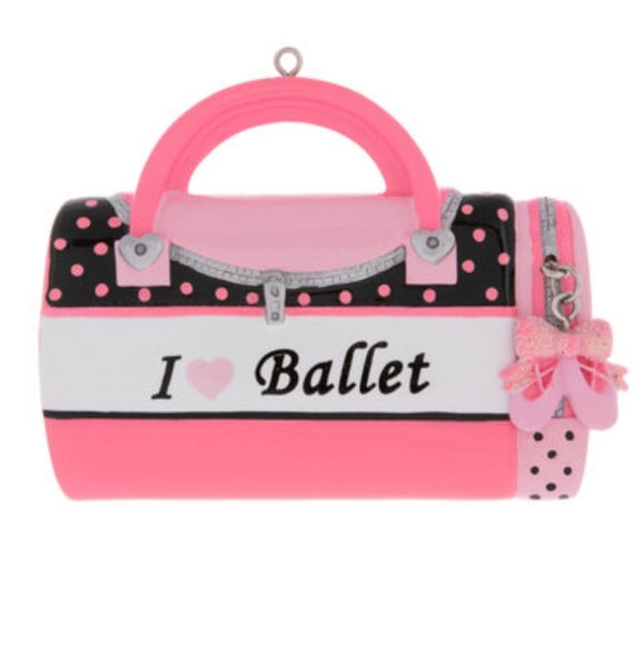 NEW Ballet Shoes & I Love Ballet Bag Ornaments - Decor from Macy's - Picture 2 of 16